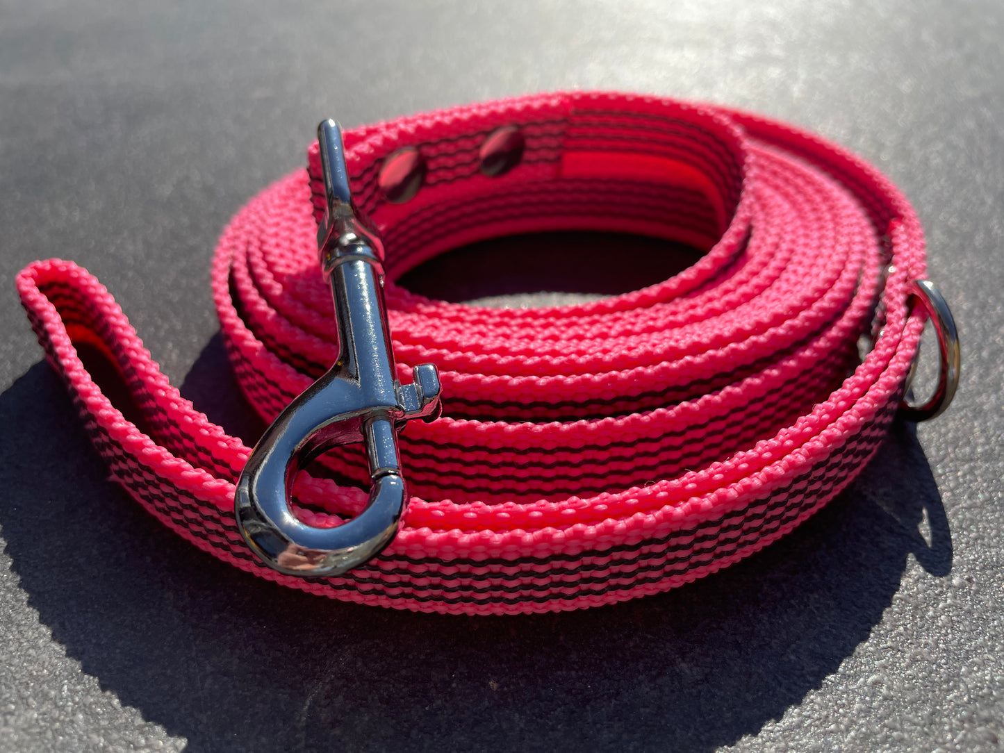 Antislip Hondenriem Extra Smal Neon Roze