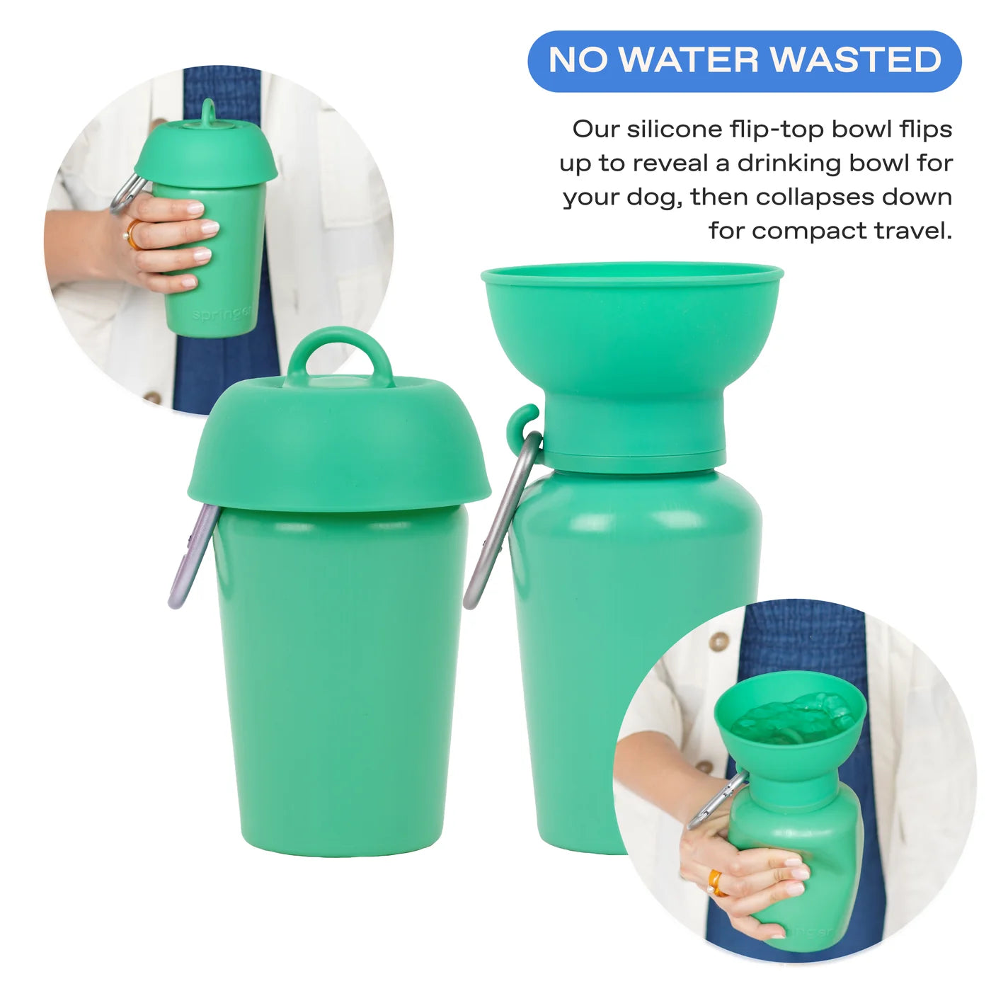 Springland Pets Drinkfles Flip
