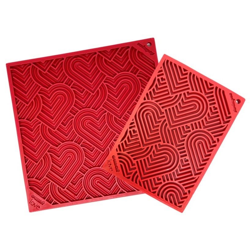 Sodapup Lickmat Heart Rood