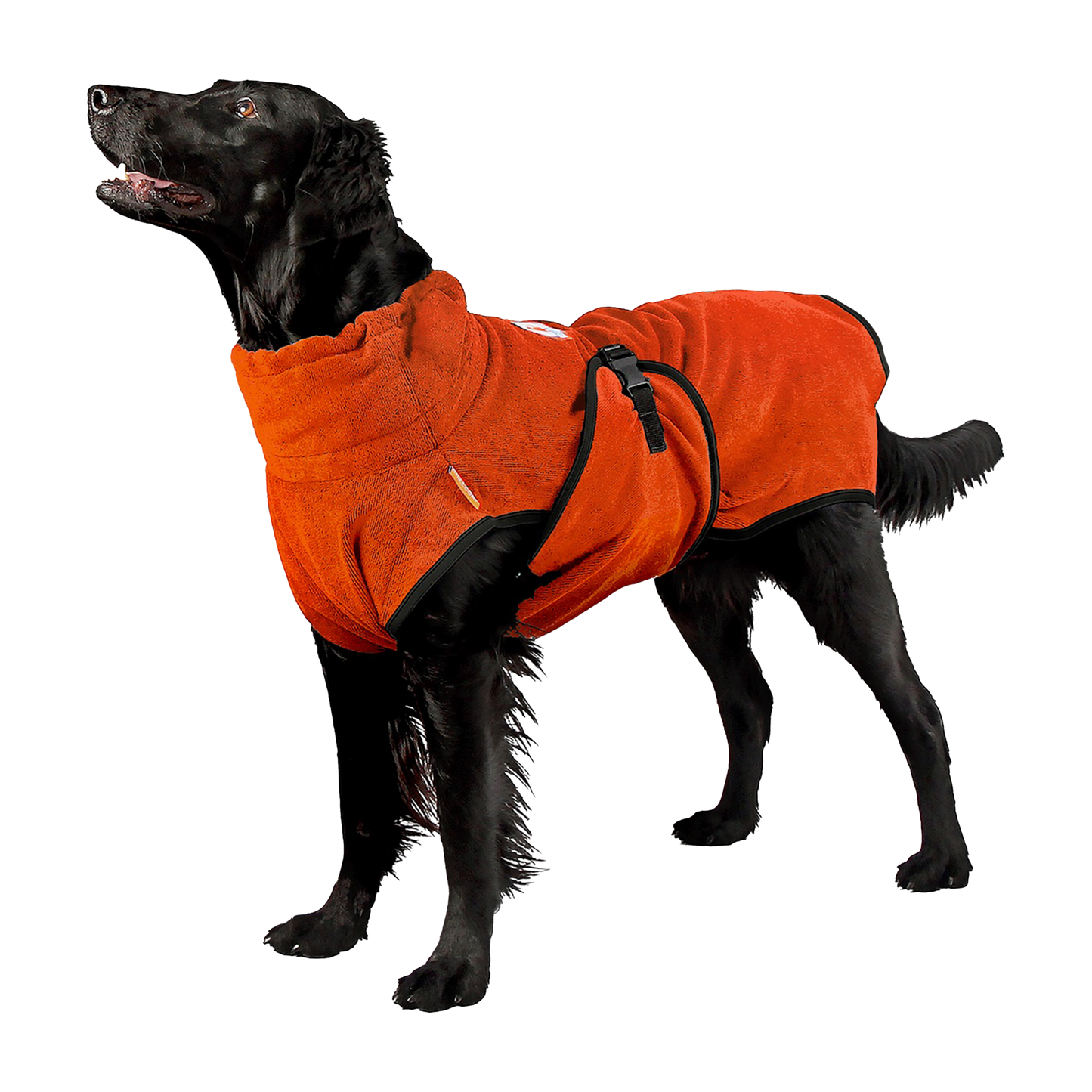 Chillcoat Microvezel Hondenbadjas Oranje