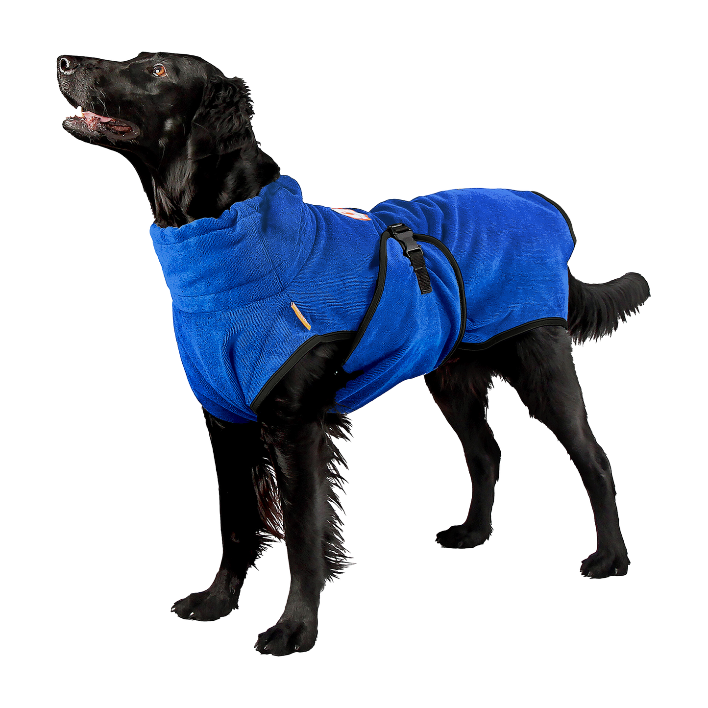 Chillcoat Microvezel Hondenbadjas Kobaltblauw