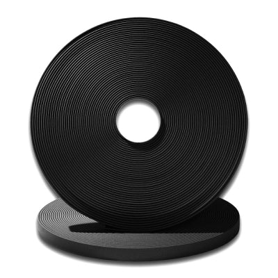 Biothane hondenriem 16 mm in zwart