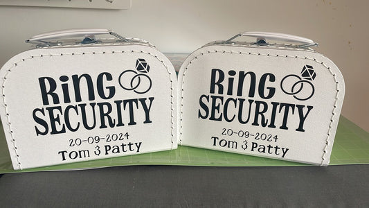 Ring Security Koffer Bruiloft