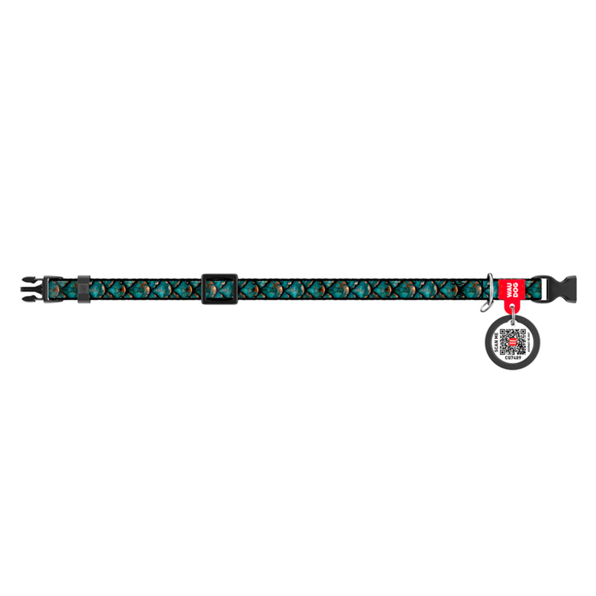 WAUDOG Nylon halsband Scales