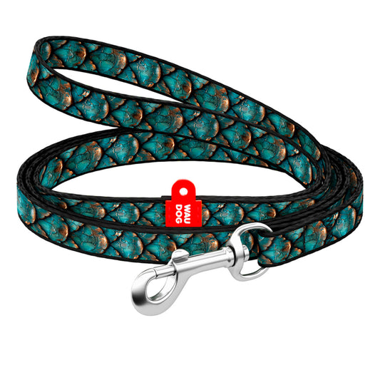 WAUDOG Nylon hondenriem Scales 122 cm