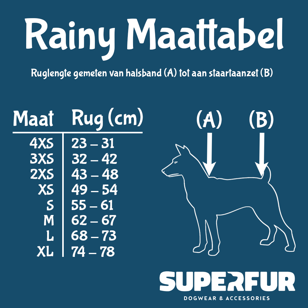 Rainy Regenjas Kobaltblauw