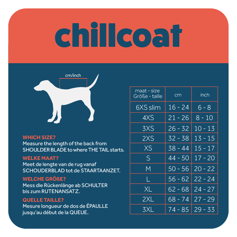 Chillcoat Microvezel Hondenbadjas Kobaltblauw