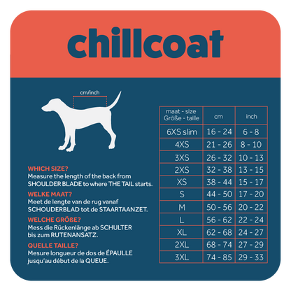 Chillcoat Microvezel Hondenbadjas Kobaltblauw