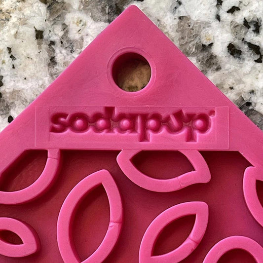 Sodapup Lickmat Flower Roze