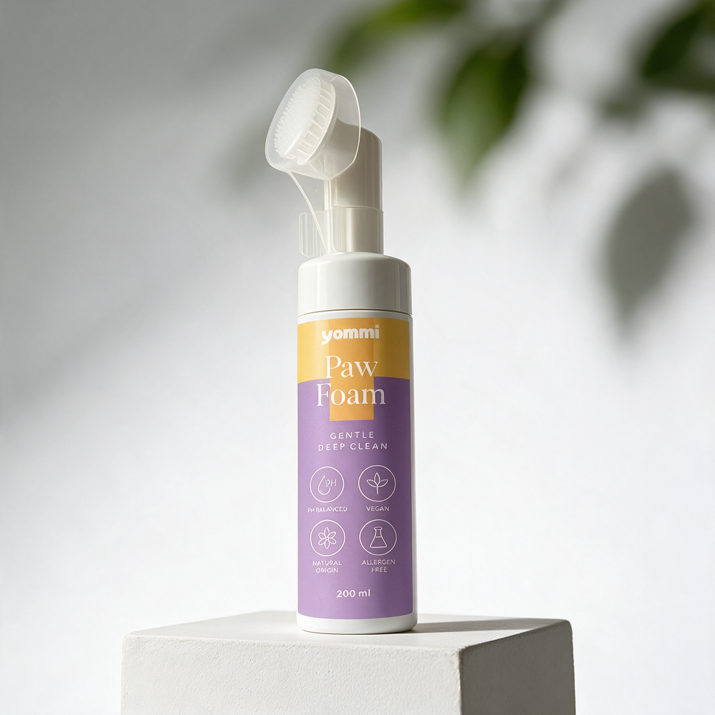 Yommi Paw Foam, schuim voor schone poten