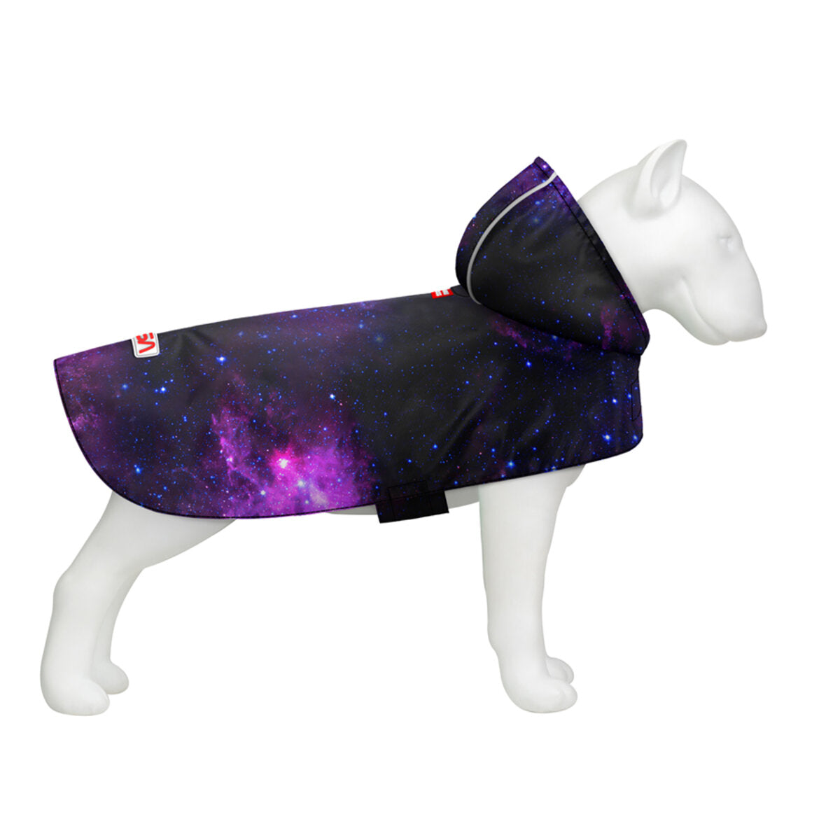 WAUDOG Clothes regenjas met capuchon NASA