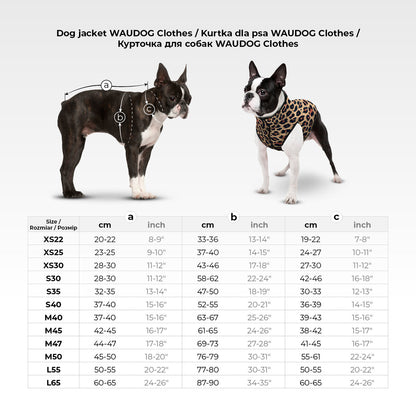 WAUDOG Clothes reflecterende hondenjas