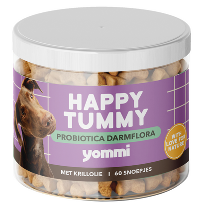 Yommi Happy Tummy, supplement voor de darmen