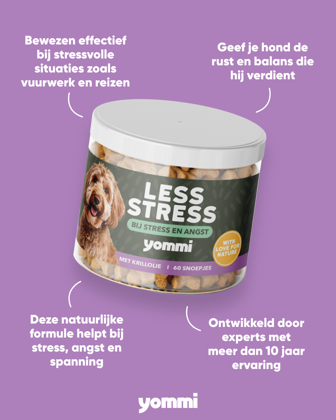 Yommi Less Stress, supplement voor rust